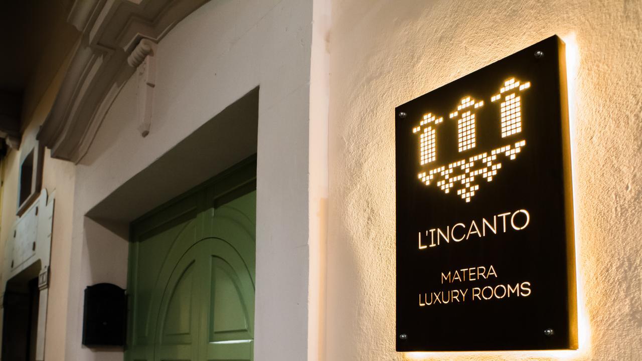 L'Incanto Luxury Rooms Matera Eksteriør bilde